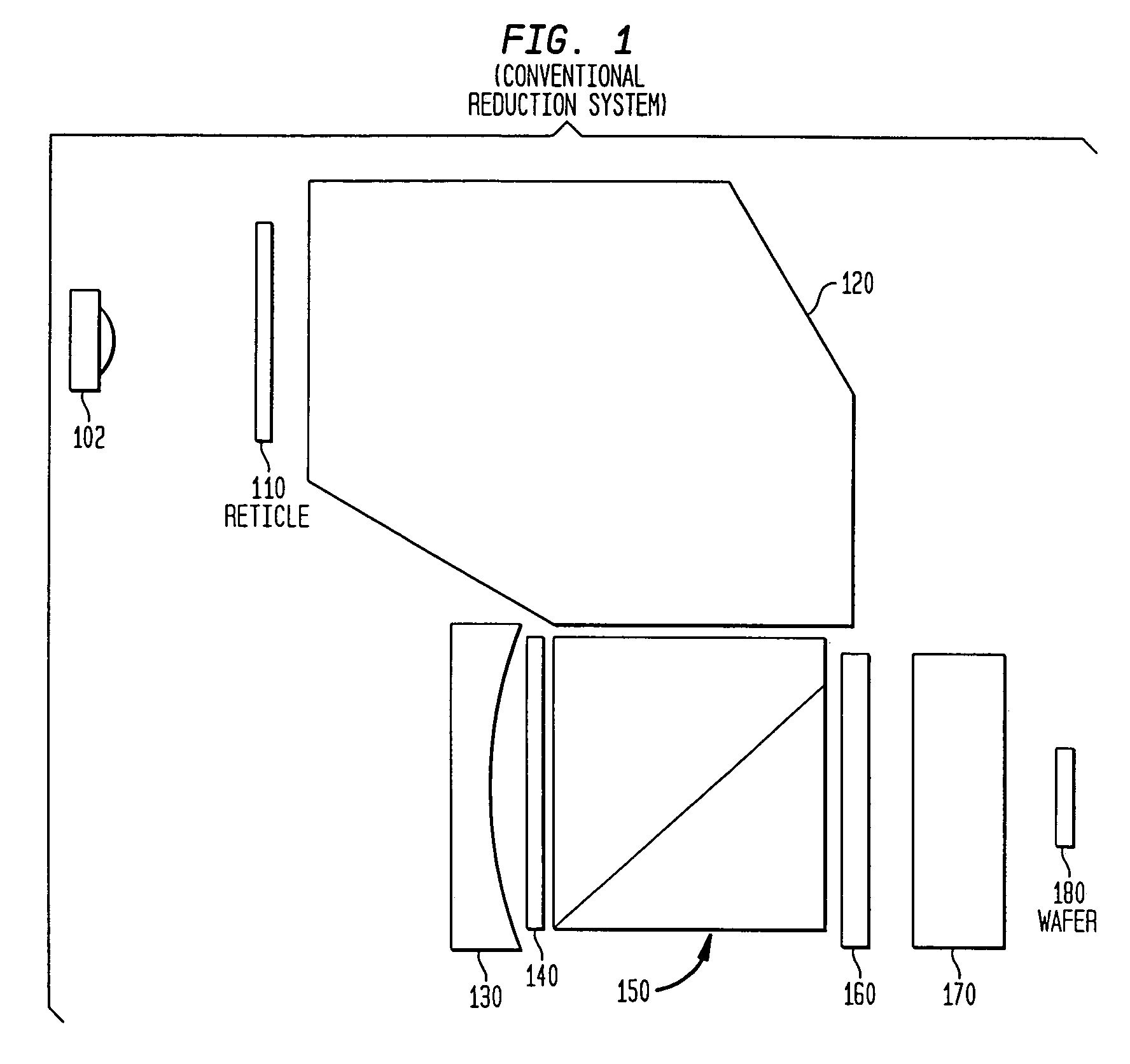 Optical reduction system with control of illumination polarization