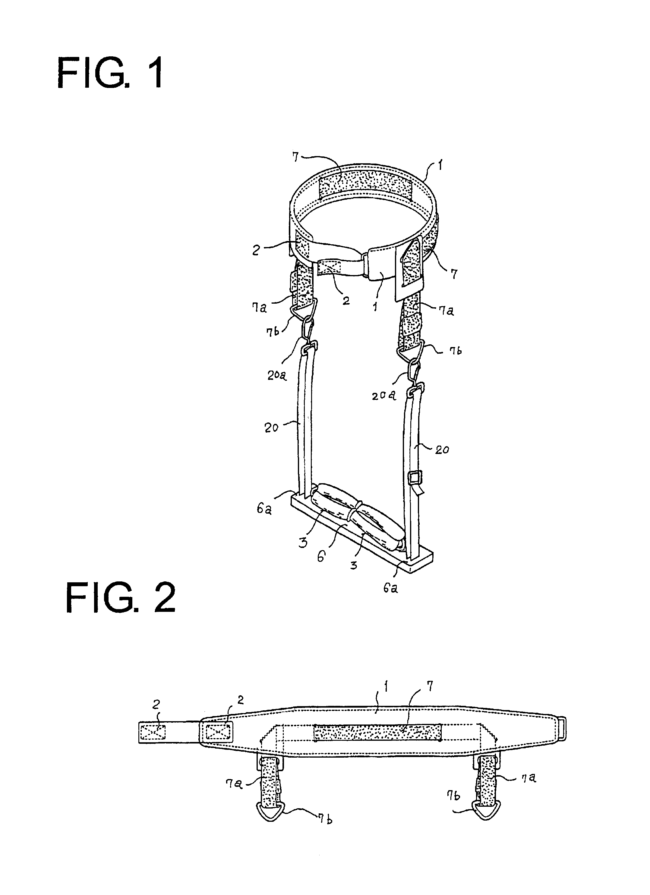 Expander for the lower part of the body