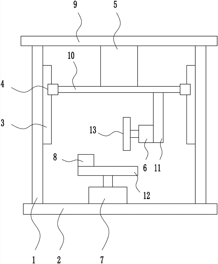 Rapid burring equipment for hardware parts