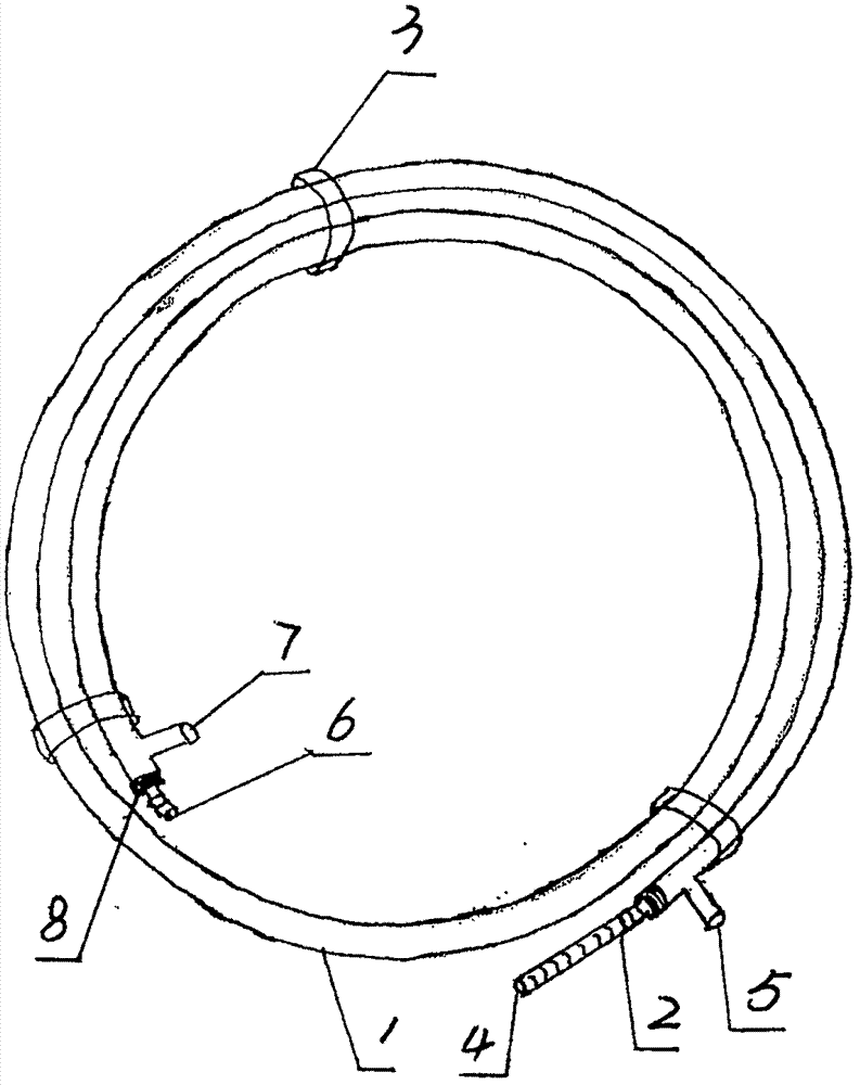 Annular casing pipe type heat exchanger