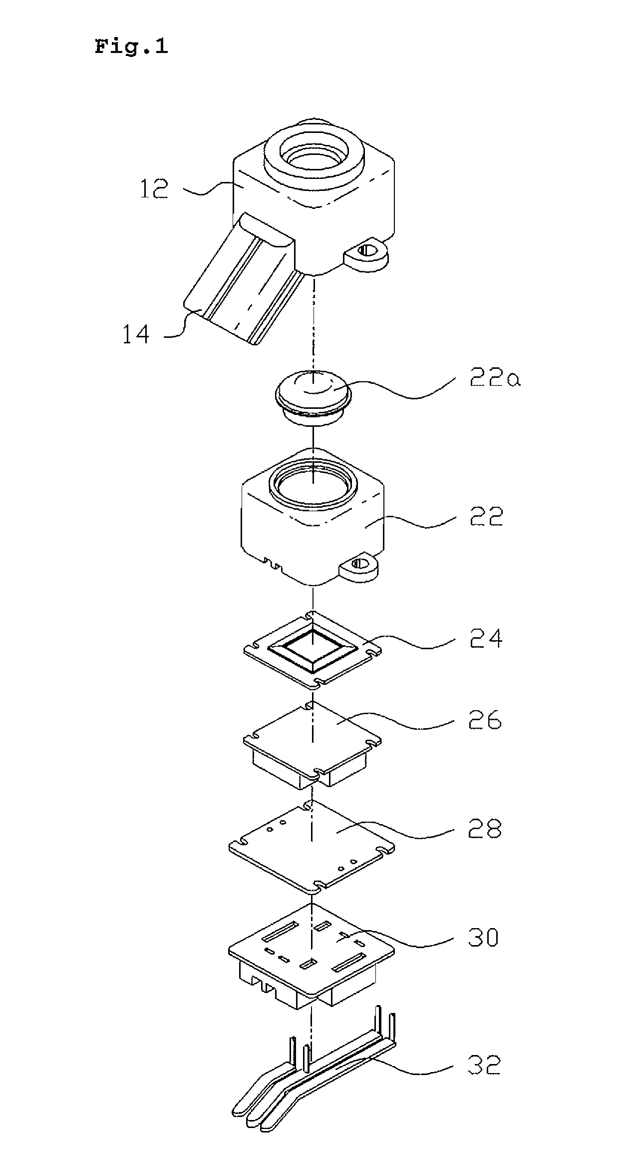 Camera Integrated with Connector for Vehicle and Method of Manufacturing Thereof