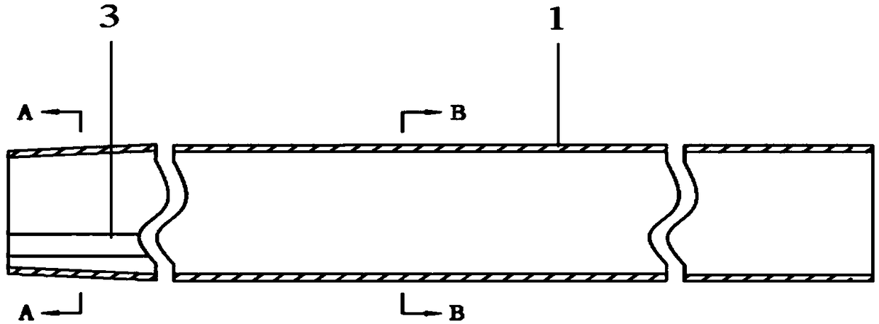 Active expansion type tube seam anchor rod, and preparation and use methods of active expansion type tube seam anchor rod