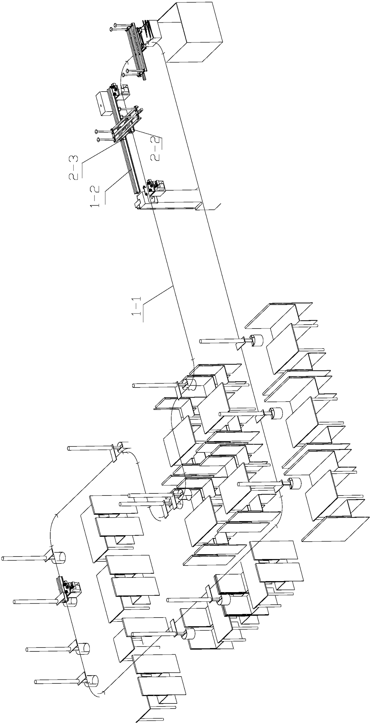 Track assembly of unmanned restaurant food delivery system