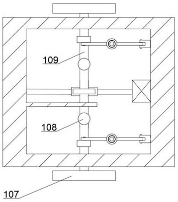 Automatic pouring and vibrating device for pavement concrete