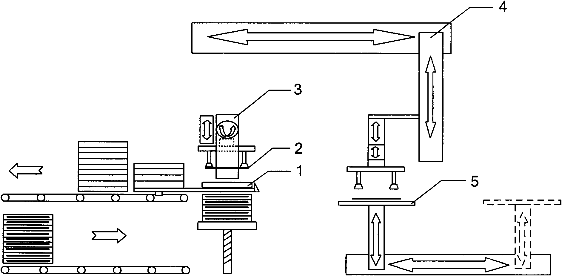 Liquid crystal panel shift apparatus and method