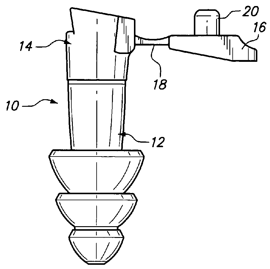 Dual mode impulse noise protecting earplug (D-182)