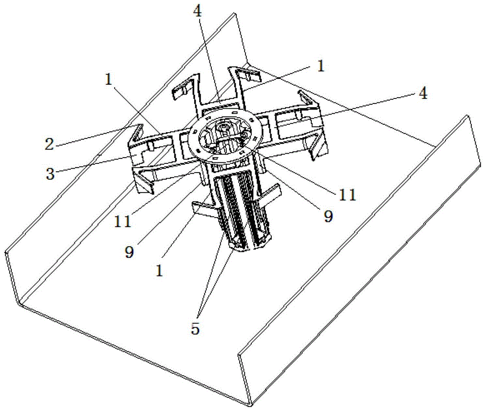 Ultra-wideband wide beam dual-polarized antenna unit