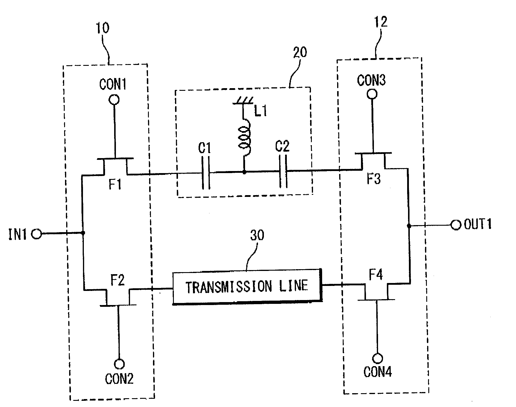 Phase shifter and bit phase shifter using the same