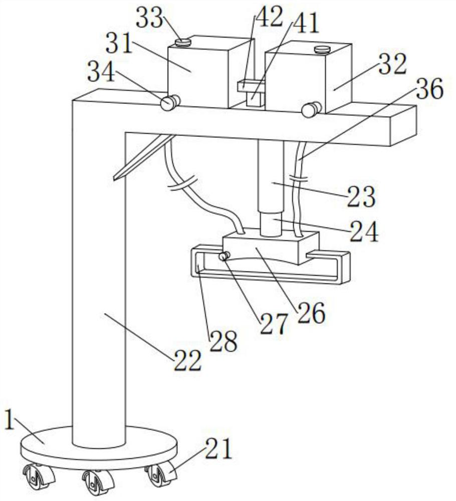 Rapid cooling device for nursing