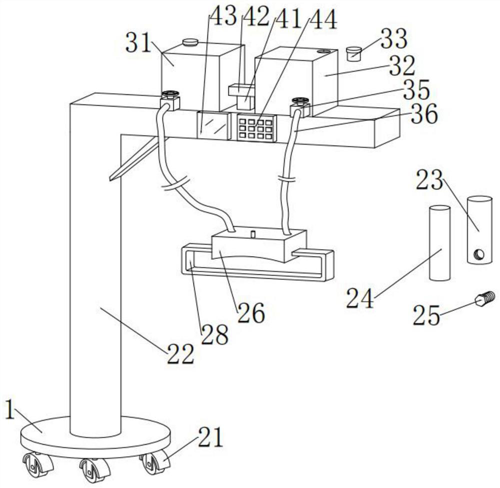 Rapid cooling device for nursing