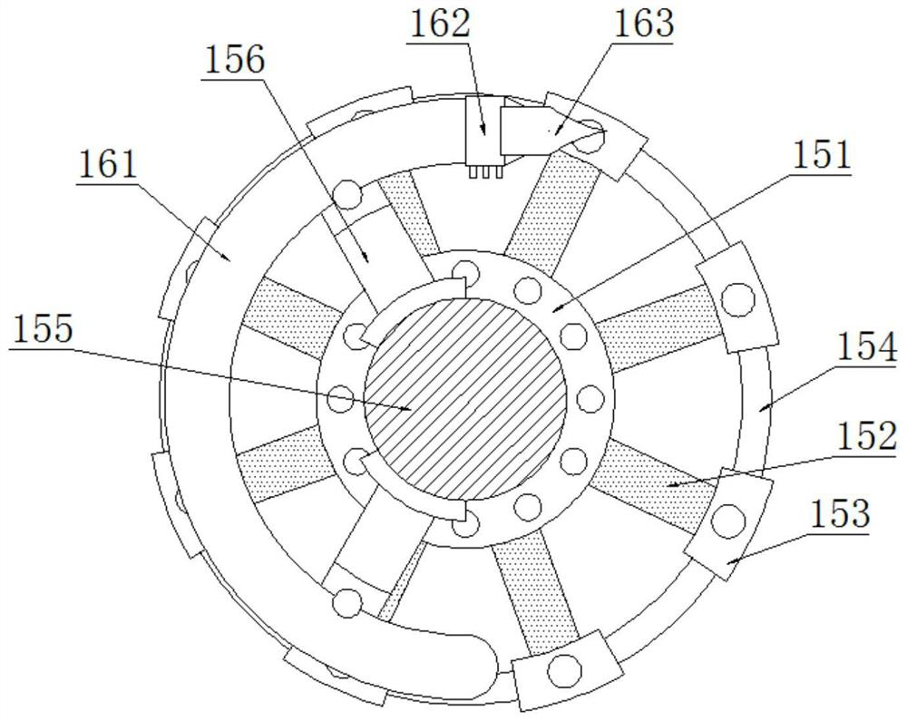 Coal mine rock heading machine with tidy rock section and using method