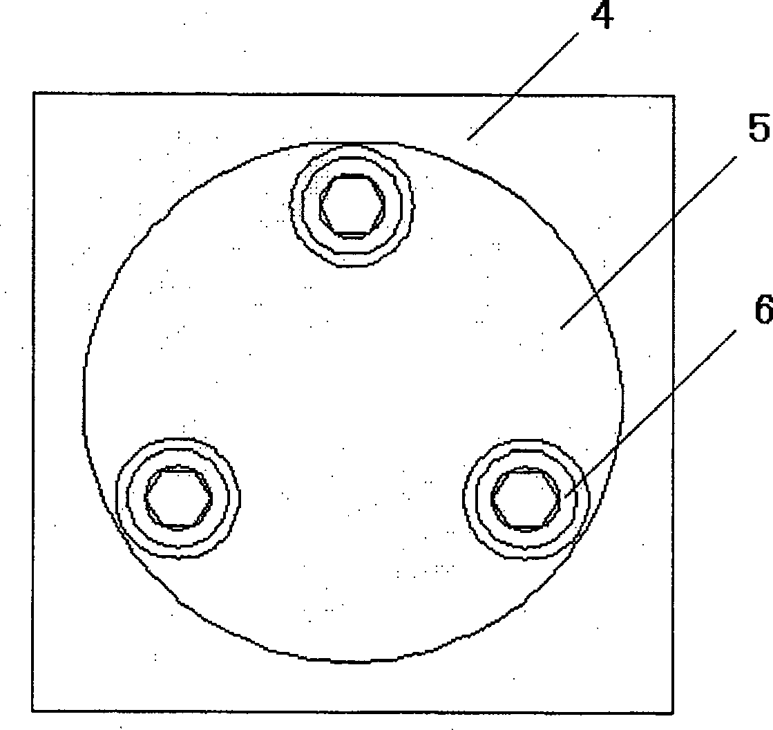 Transistor tube valve with force top pressing structure