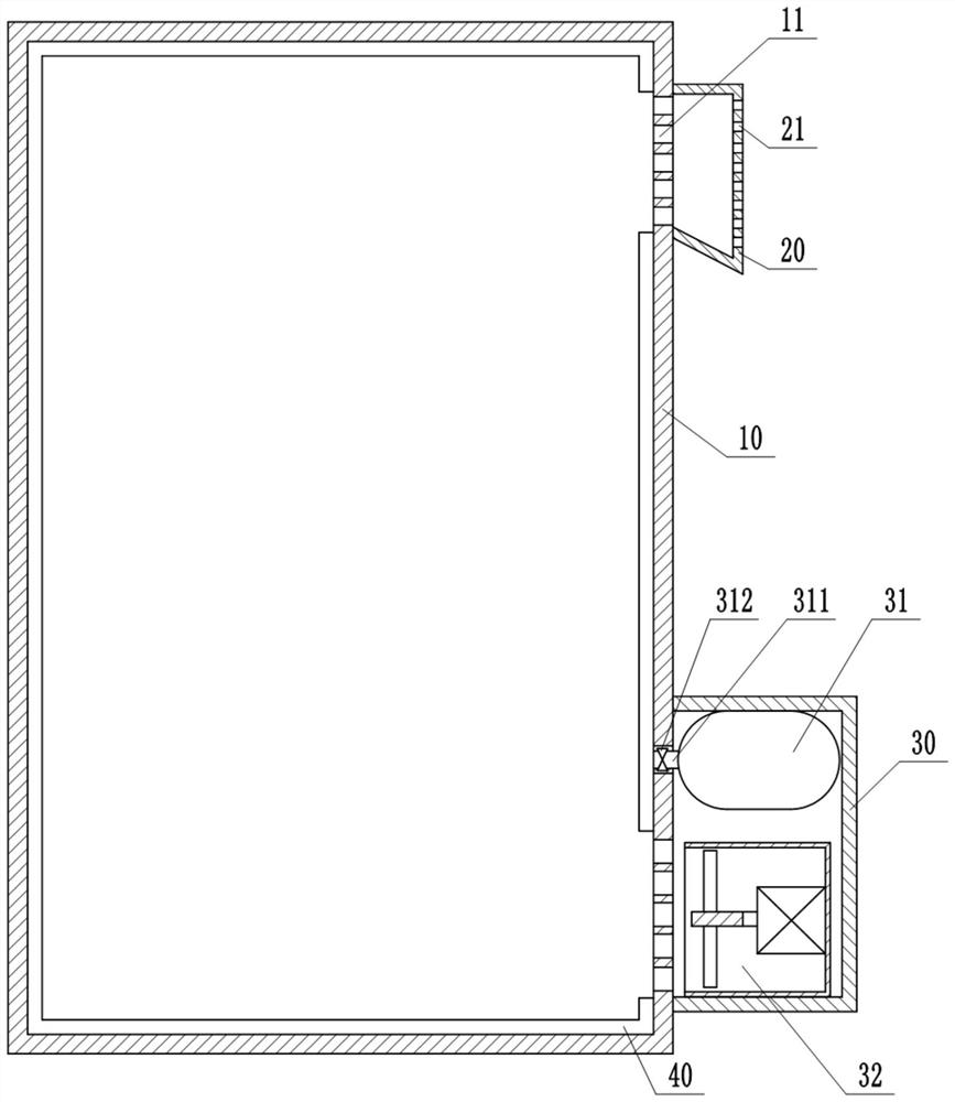 A low-voltage switchgear cabinet