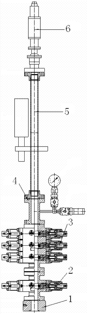 A gas well pressure-induced blowout removal plugging removal process