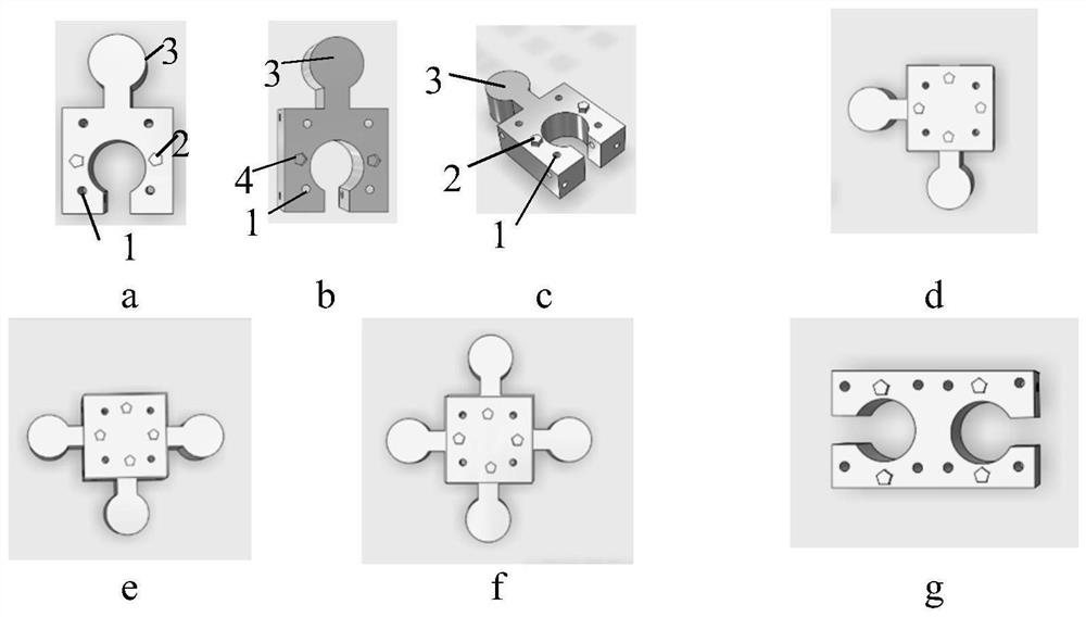 3D printing Lego type space embedding and buckling brickworks and structure building manner