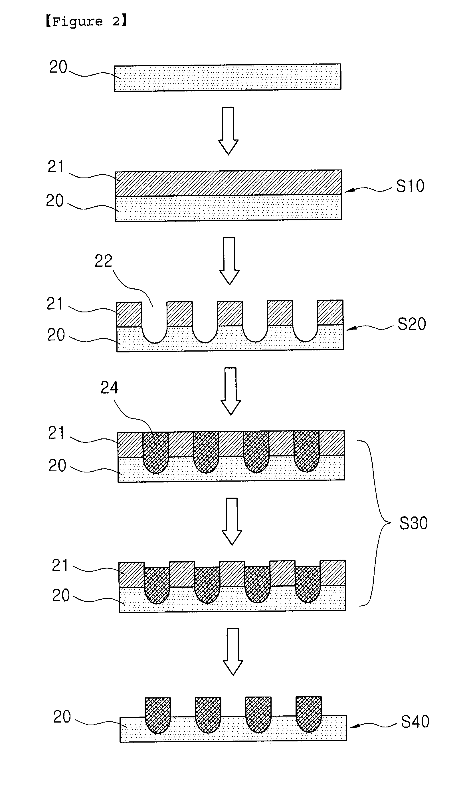 Method for Fabricating Blackened Conductive Patterns