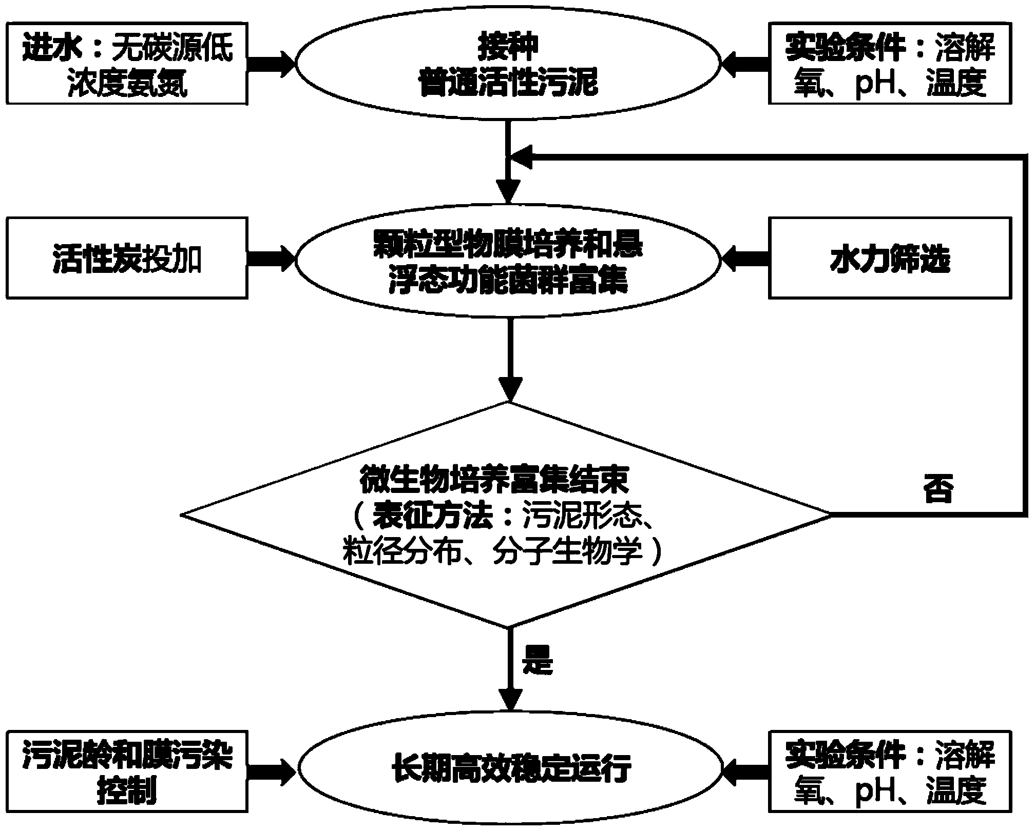 Intensifying sewage whole-course autotrophic nitrogen removal reactor and intensifying sewage whole-course autotrophic nitrogen removal method