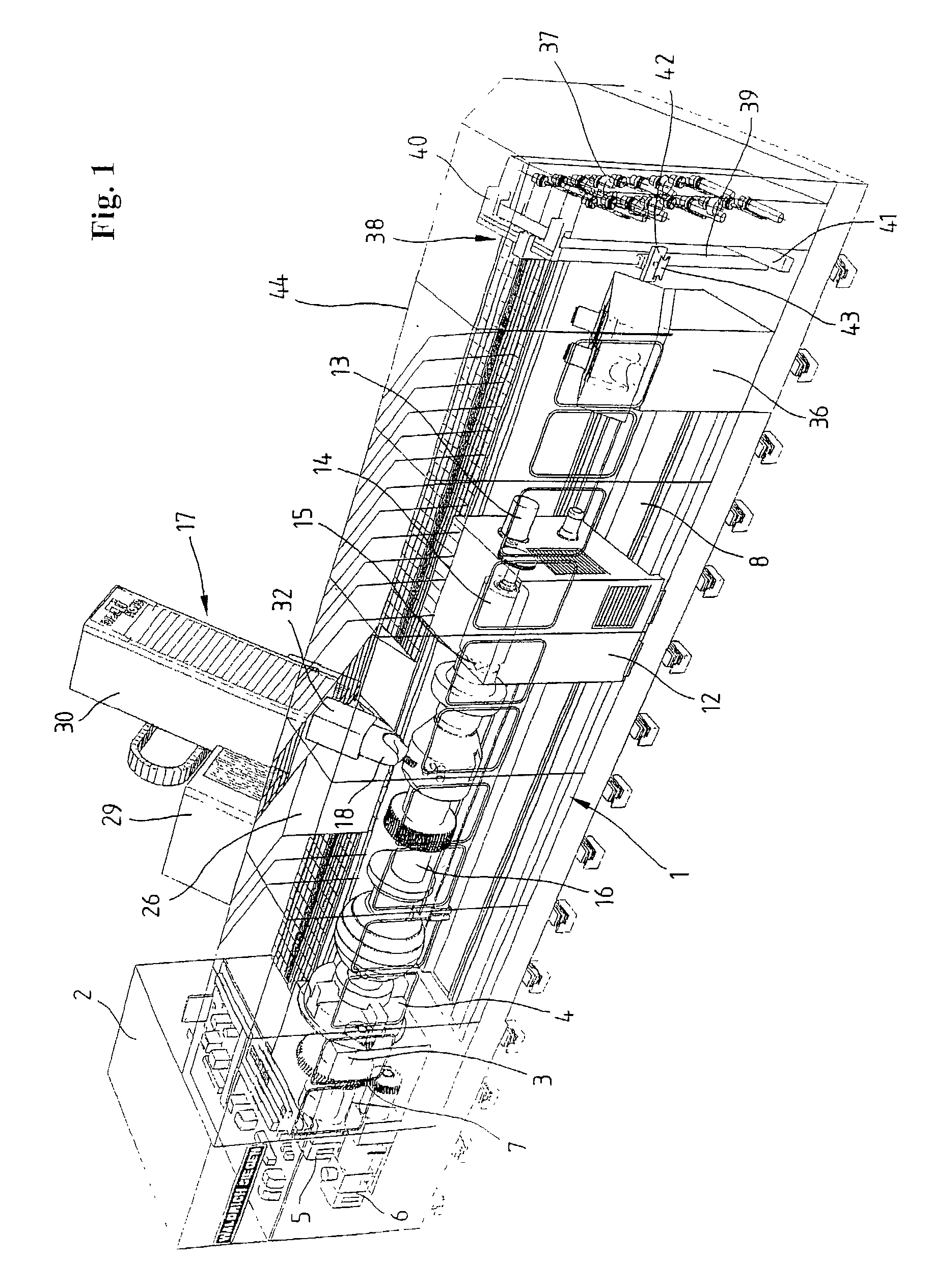 Processing center