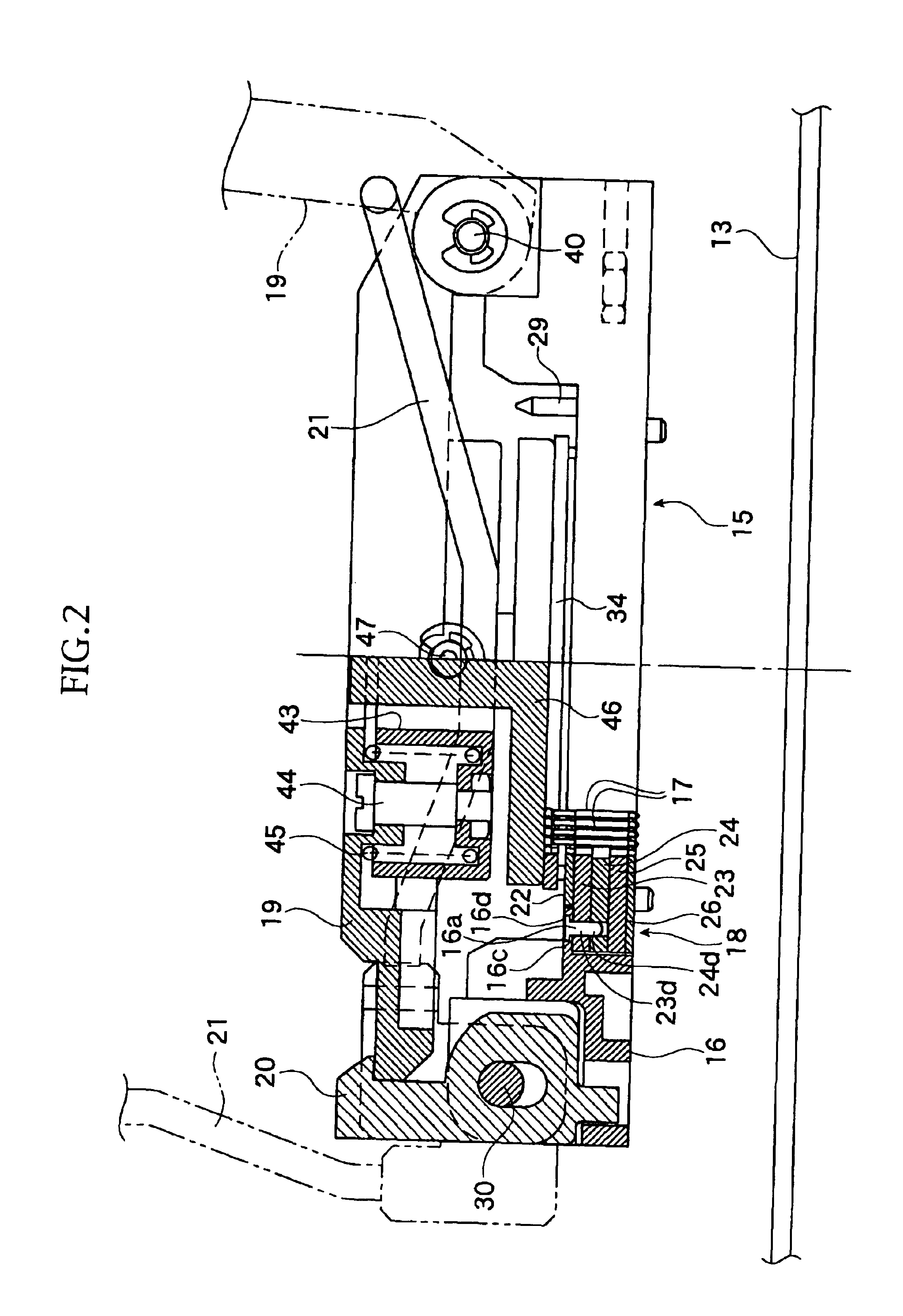 Socket for electrical parts having spacer