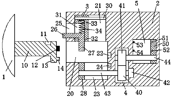 Novel LED lamp achieving firm locking