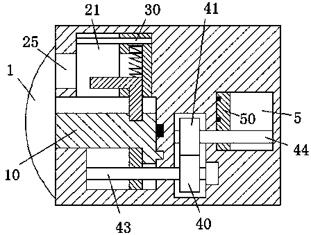 Novel LED lamp achieving firm locking