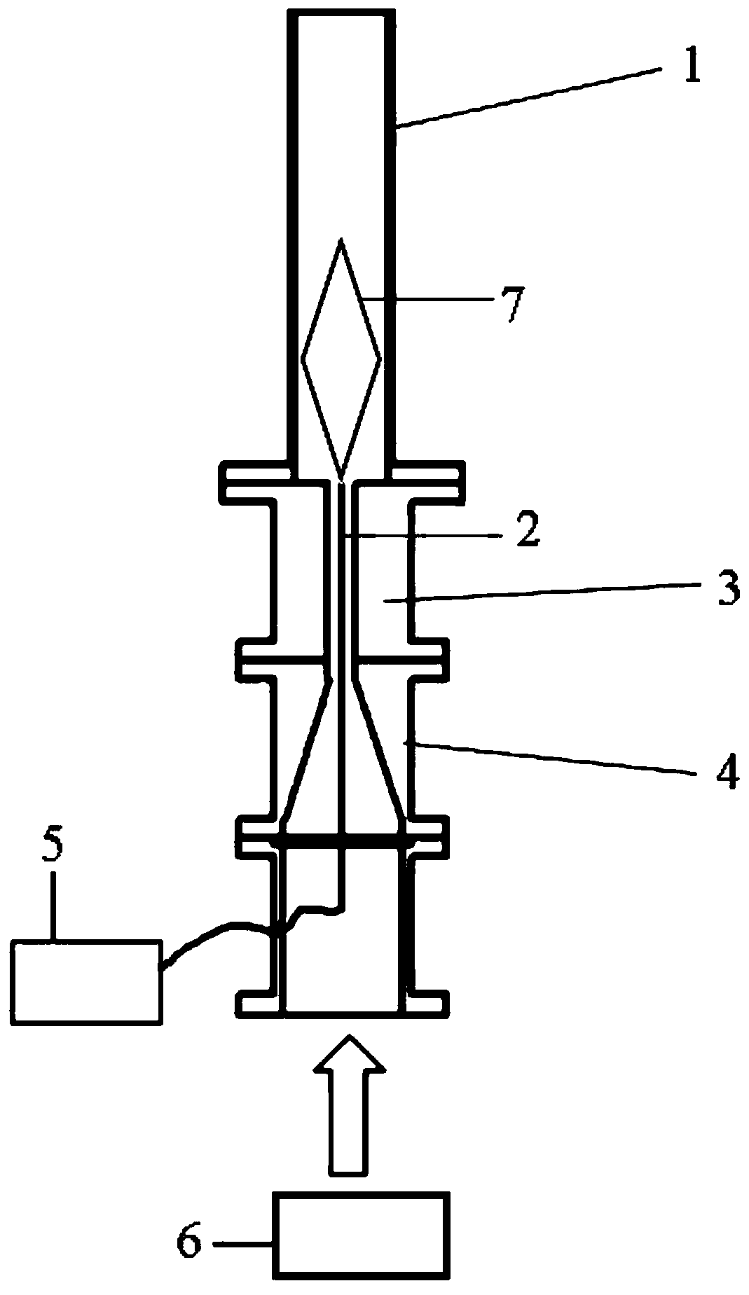 Method for suppressing combustion pressure pulsation by high-frequency excitation discharge center plasma