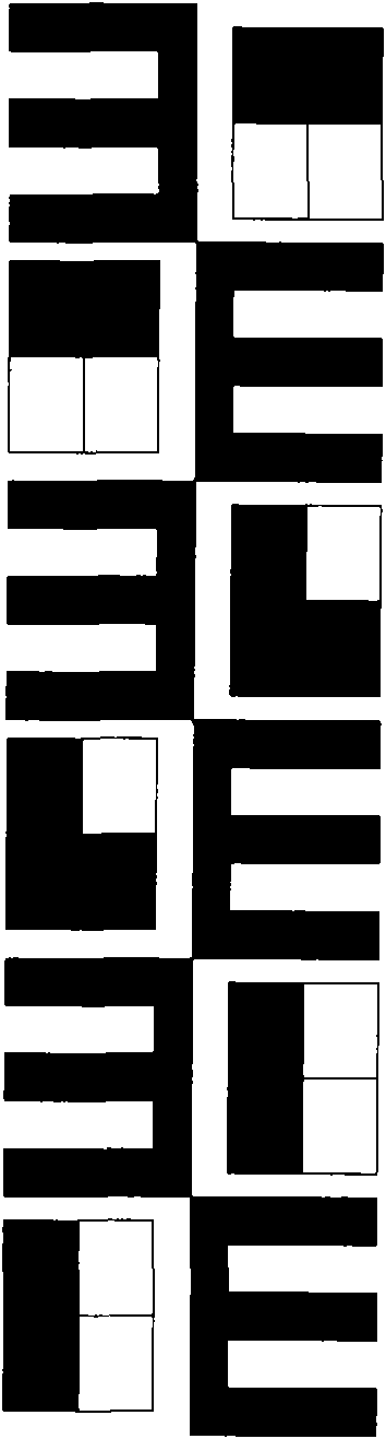 Water gauge marking method and water level detection method