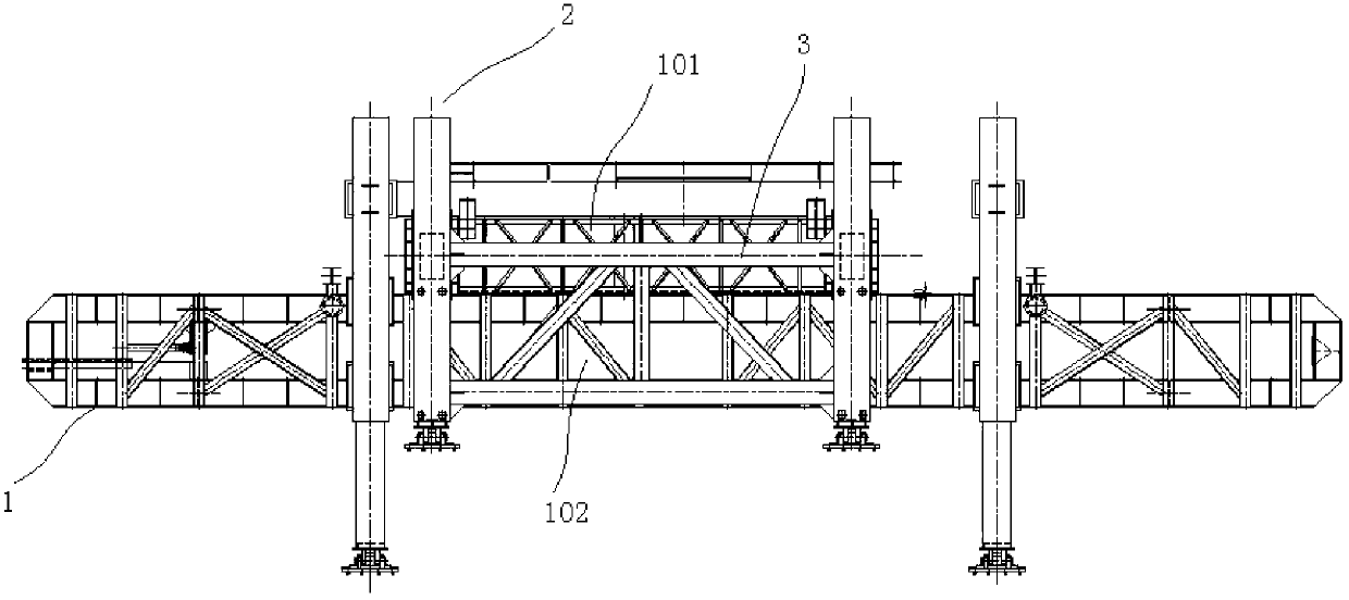 Wireless remote control walking-type underwater bump-cutter machine operational method