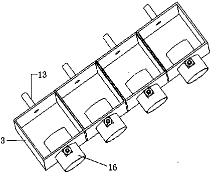 Temperature-controllable projection lamp core ageing device and application method thereof