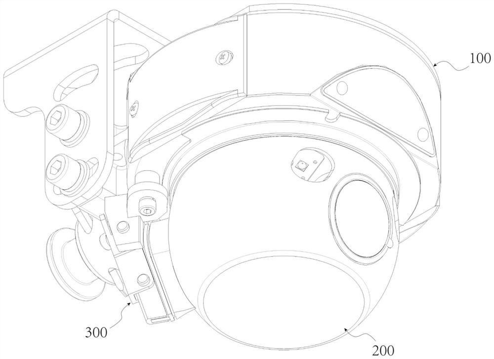 Mining pan-tilt camera