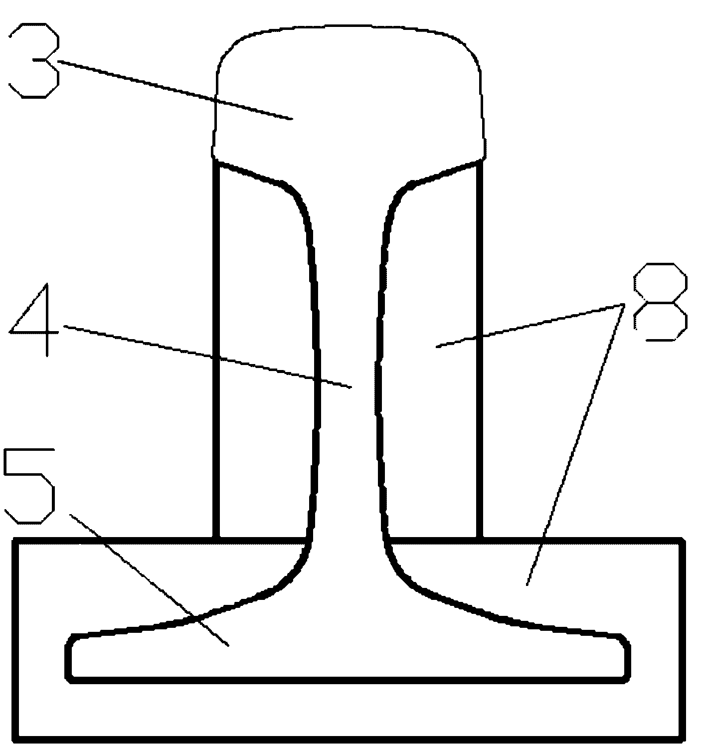 Damping jacket for railway rail and assembly method thereof