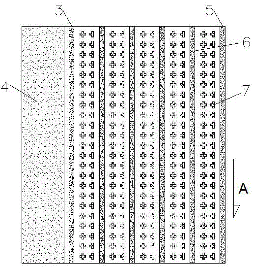 Method for conducting goaf partial filling according to roof caving characteristics