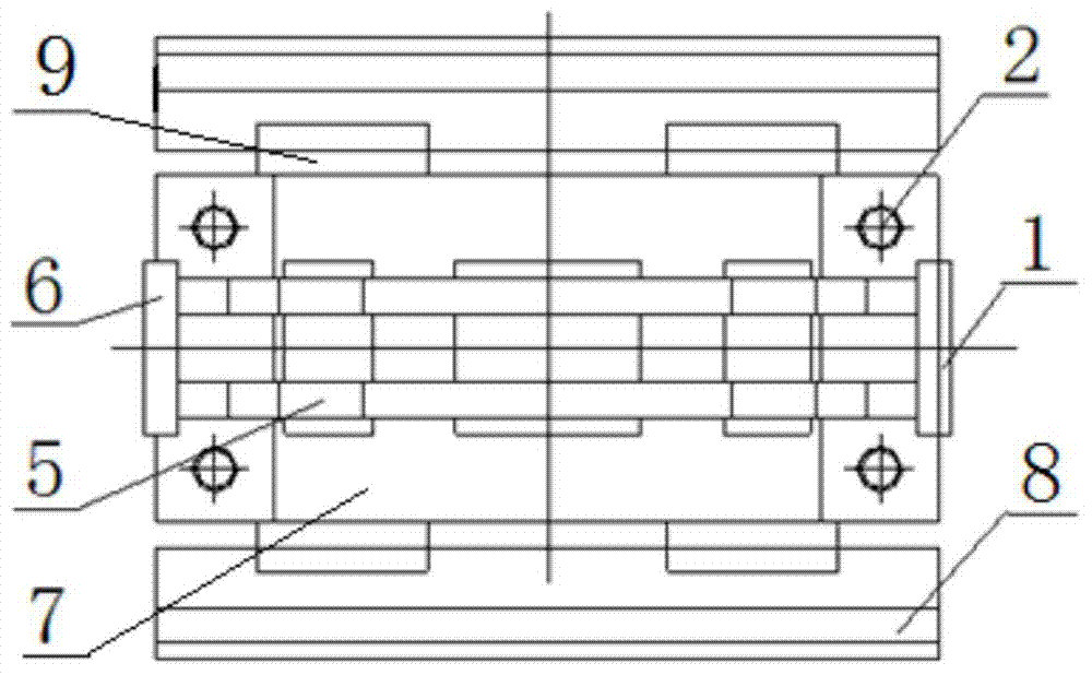 Method for bending bridge U-shaped rib in ignition general yield manner by adopting special clamping device