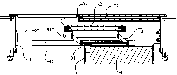 Automatic window and railway passenger car with the same structure