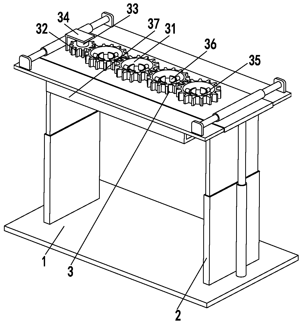 A treatment system for the inner wall of a plastic part and a treatment process for the inner wall of a plastic part