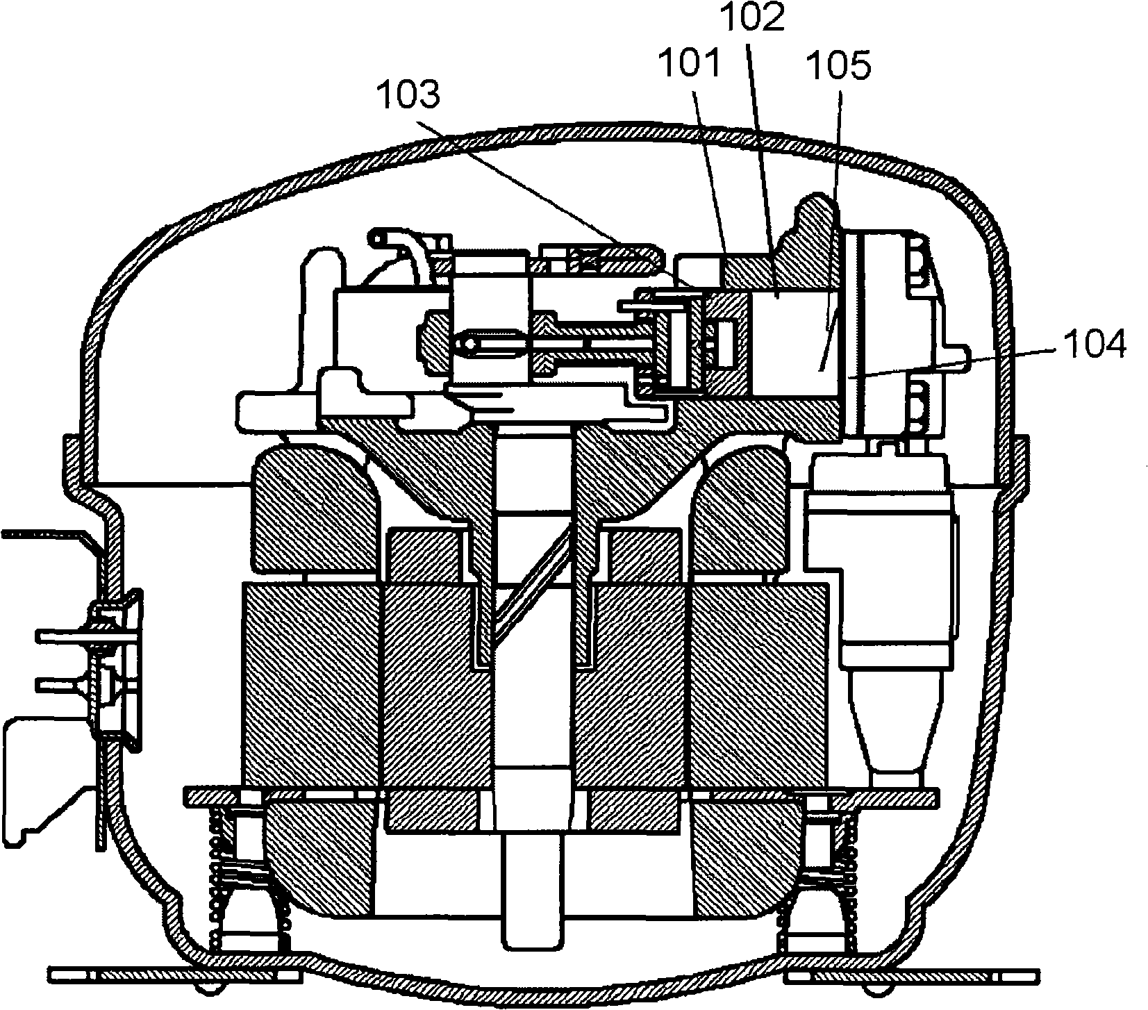 Hermetic compressor