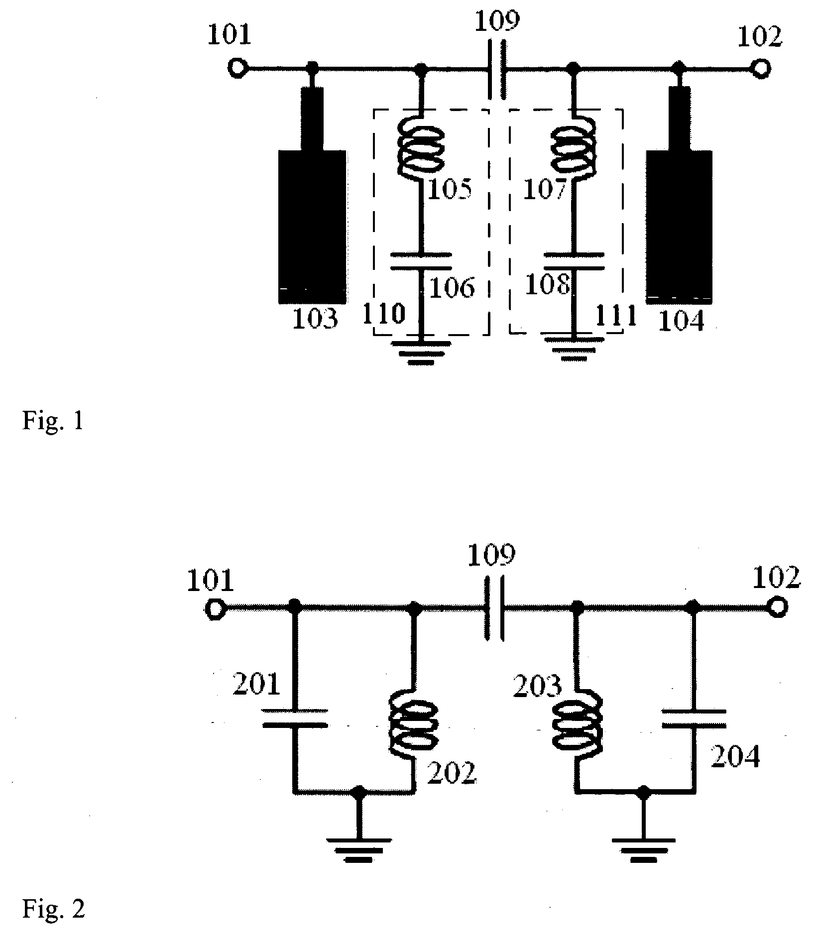 Filter using multilayer ceramic technology and structure thereof