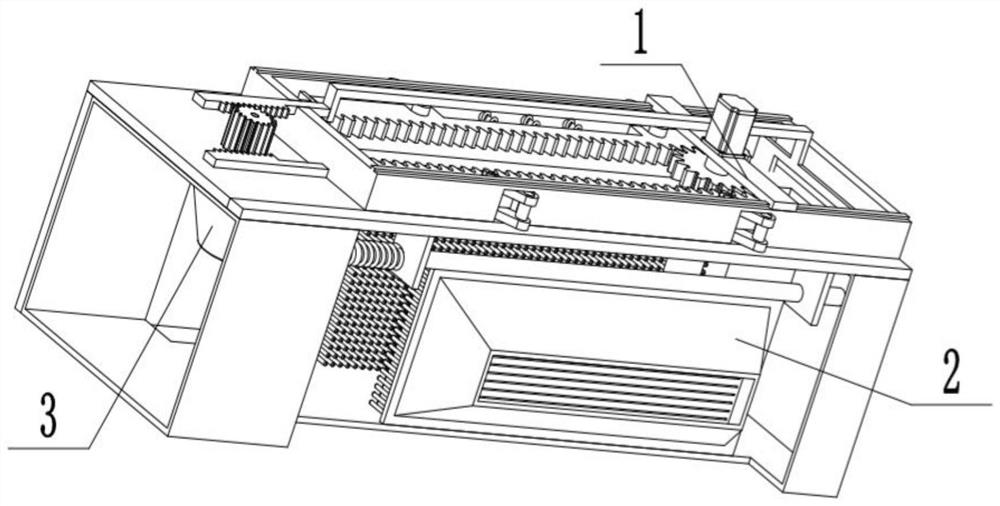 Delinting assembly of high-yield sawtooth delinting machine