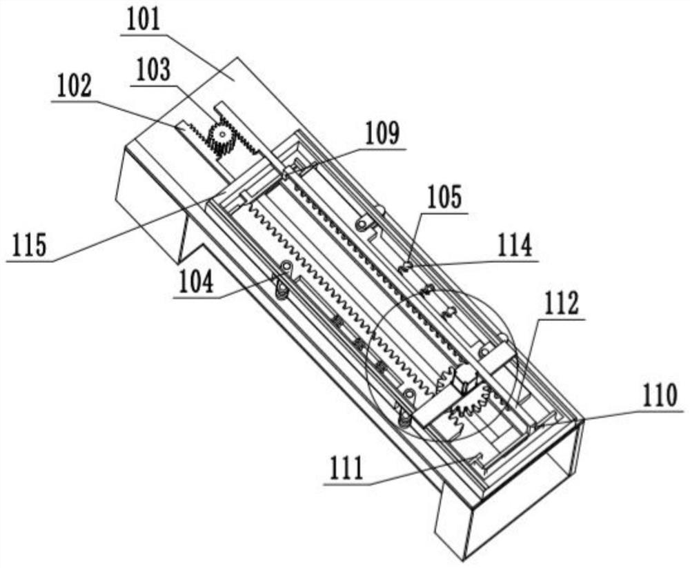 Delinting assembly of high-yield sawtooth delinting machine