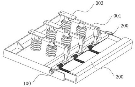 Contact network isolation switch fault diagnosis device