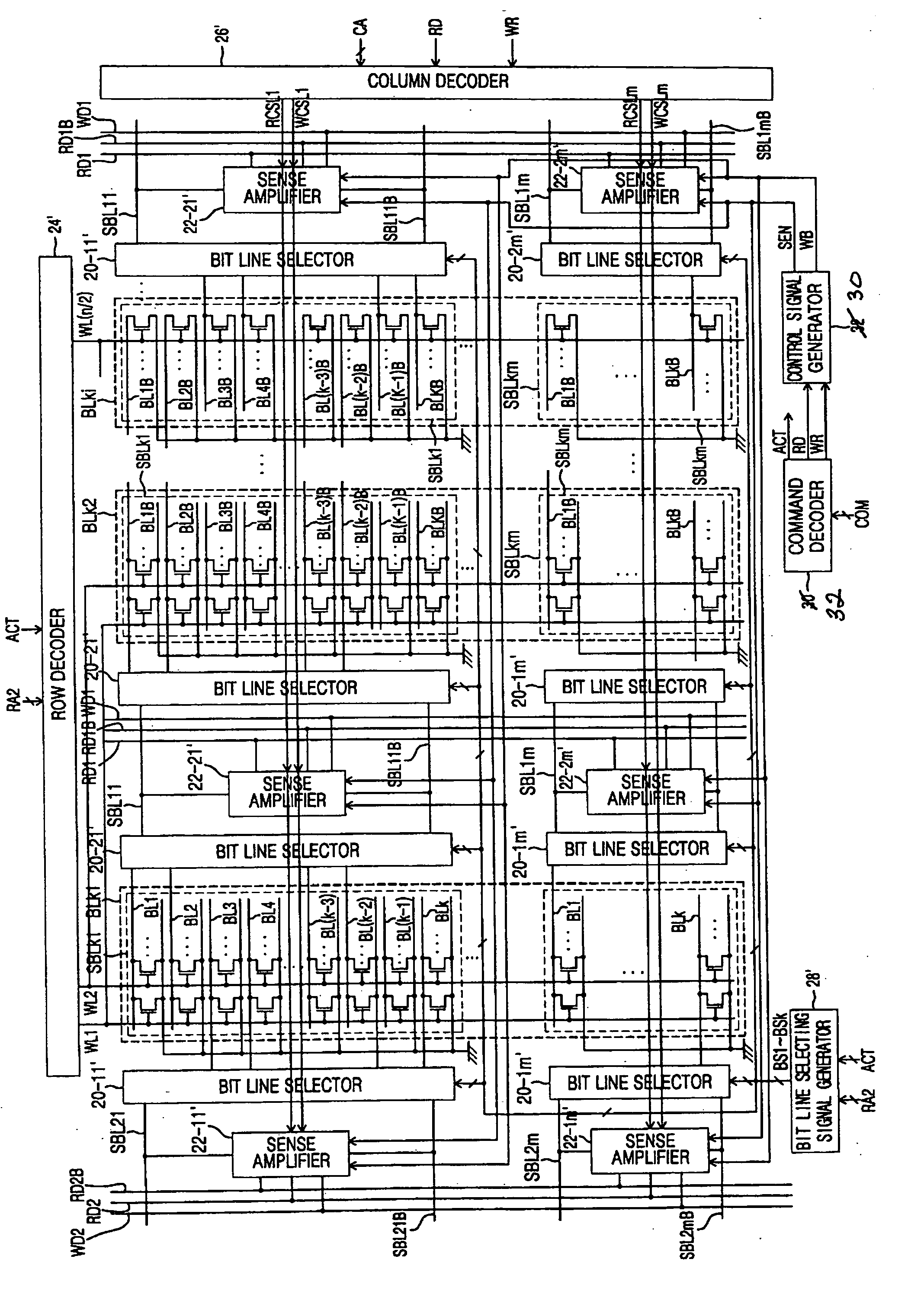 Memory devices including floating body transistor capacitorless memory cells and related methods