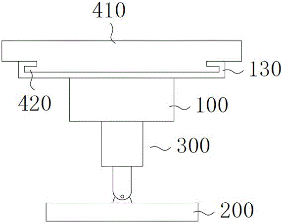 Floor board provided with self-leveling keel