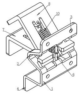 A convenient snap-fit ​​assembly positioning device