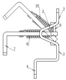 A convenient snap-fit ​​assembly positioning device