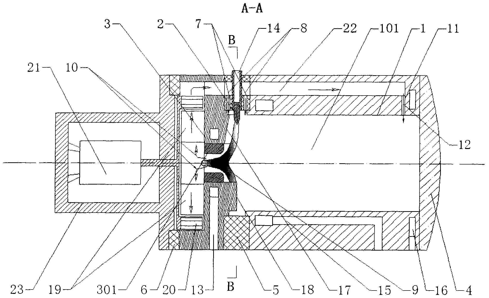 High-flux plane light source device