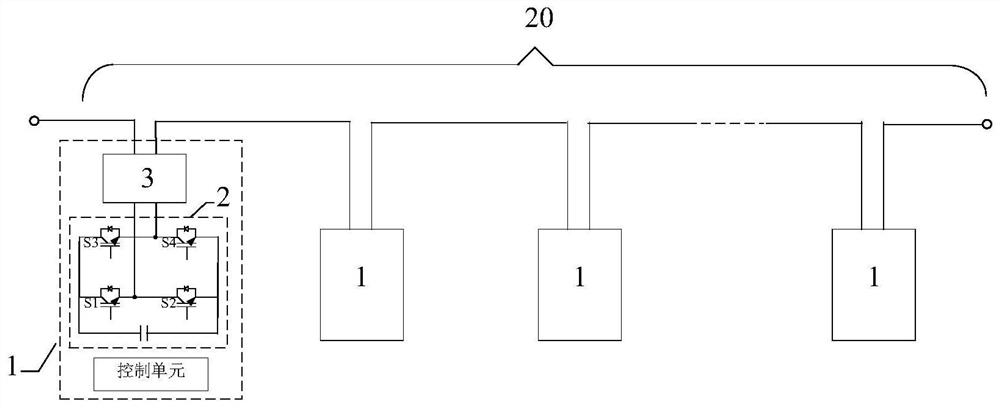 Frequency-interleaved converter unit and control method