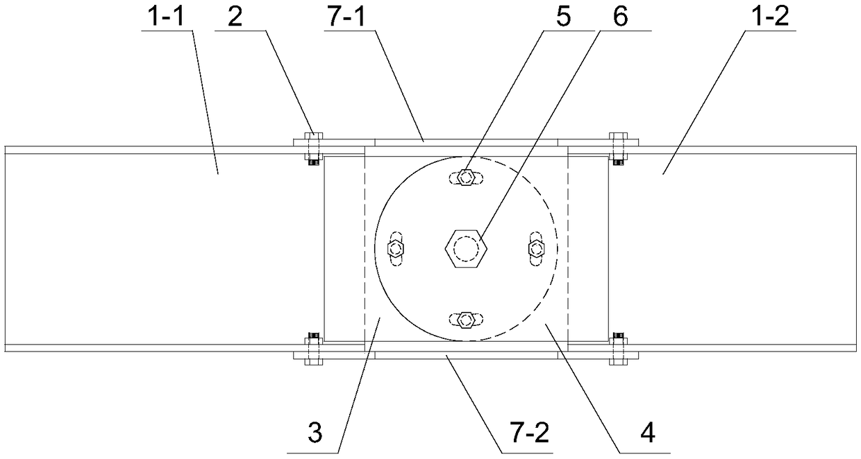 Self-damage energy-consuming repairable plastic hinge