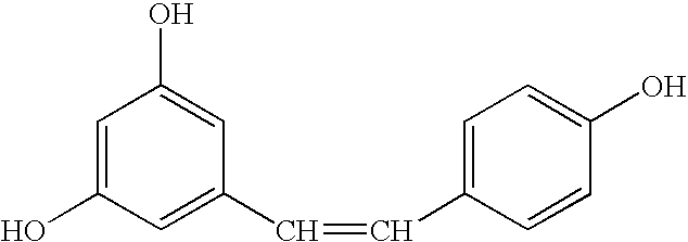 Emulsion Cosmetic Compositions Containing Resveratrol Derivatives And Linear Or Branched Silicone