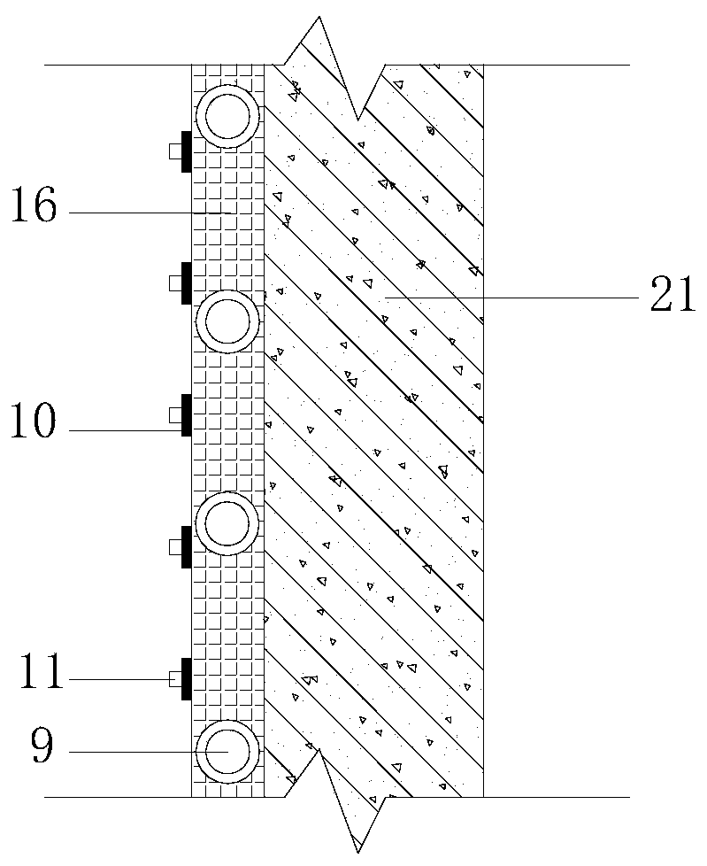 Double-layer SMA bridge deck pavement system of steel truss-concrete composite beam bridge and construction method