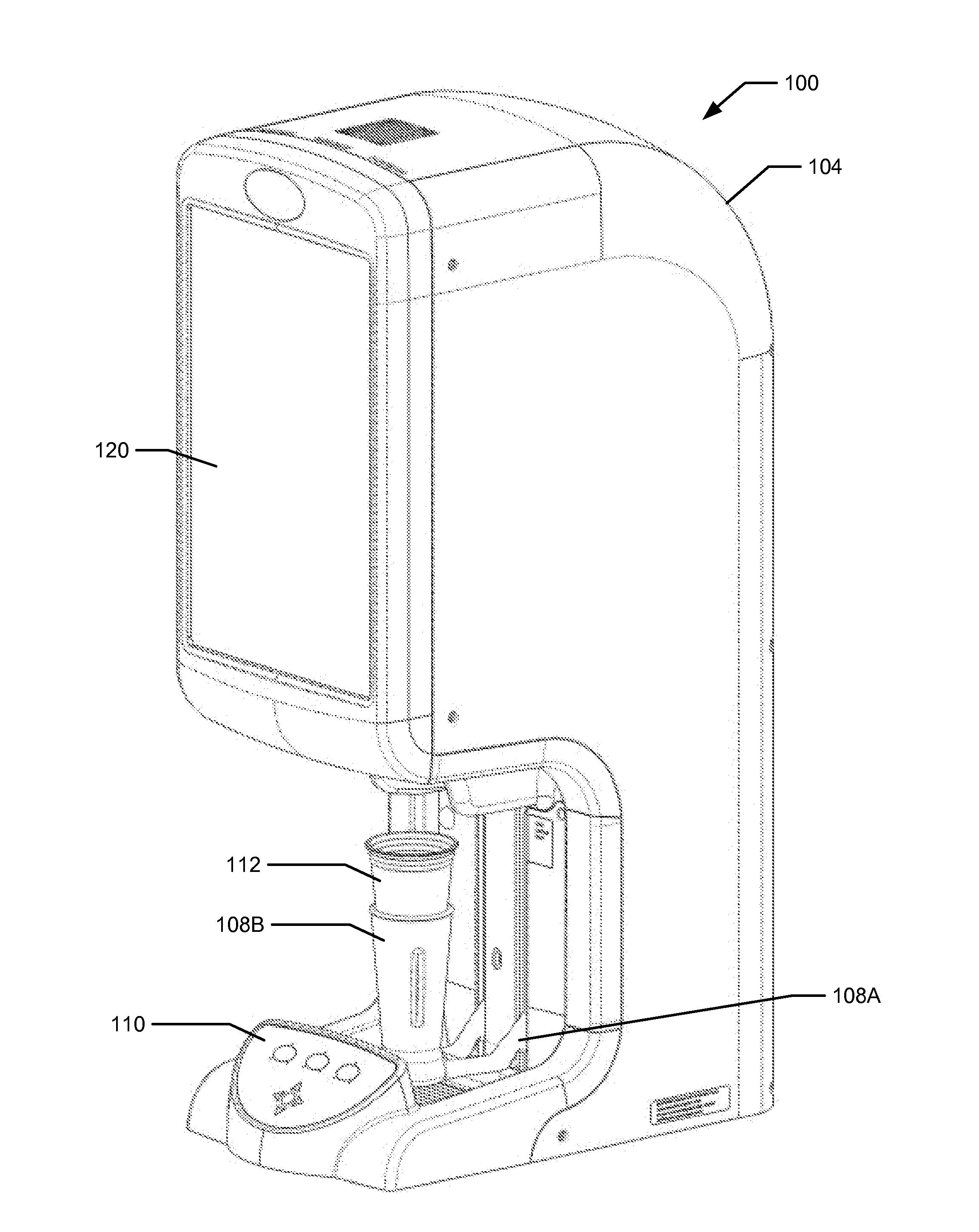 Commercial frozen food preparation apparatus electronics